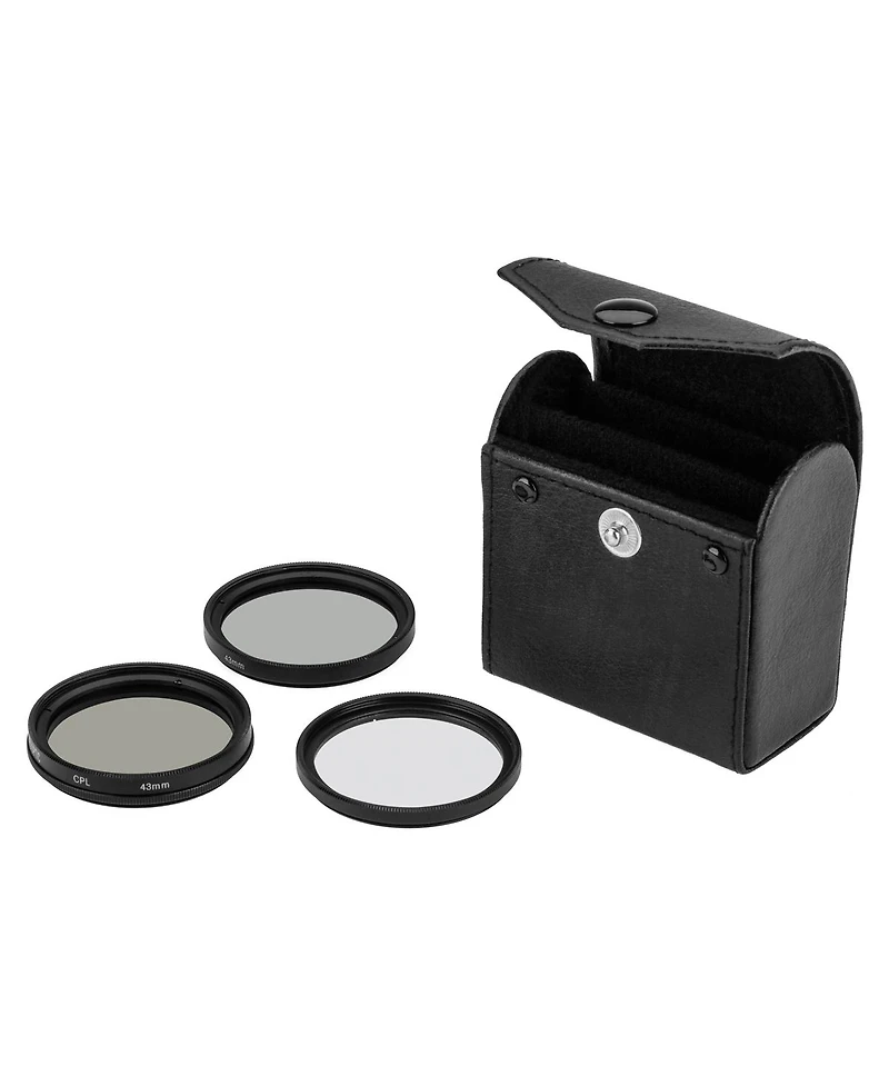 Fujifilm Xc 35mm f/2 Lens, Bundle with 43mm Essentials Filter Kit and Lens Cap Tether