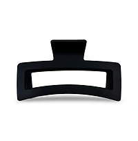 Extra Large Rectangular Claw Clip - Black