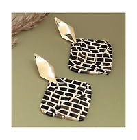 Sohi Women's Pavement Drop Earrings