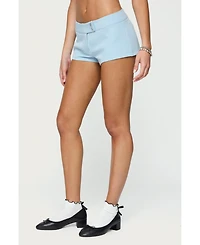 Edikted Women's Verity Tailored Micro Shorts