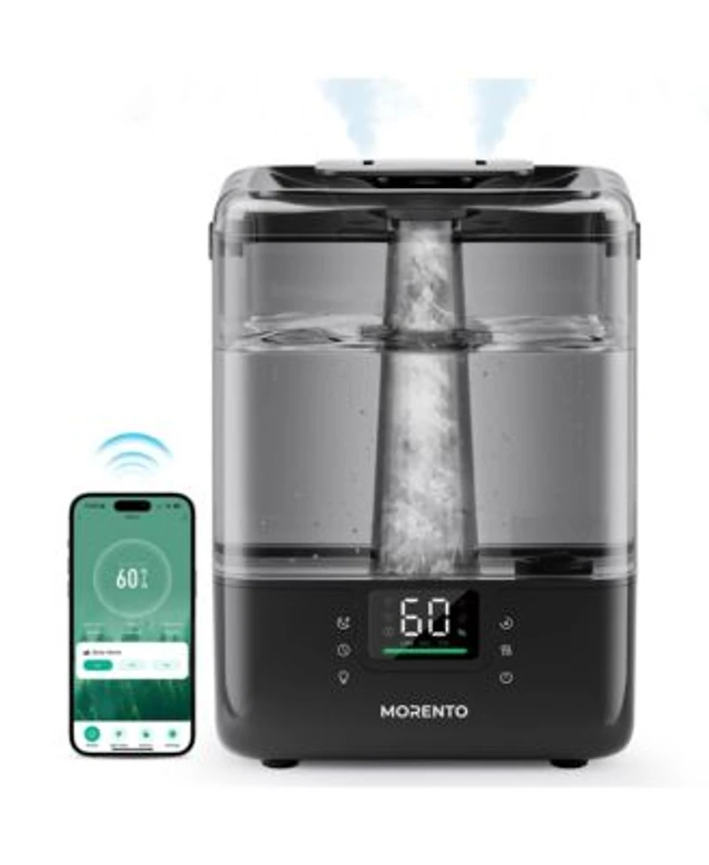 Morento Smart Humidifier For Bedroom Large Room Home 6l Cool Mist Humidifiers With Essential Oil Diffuser App Voice Control