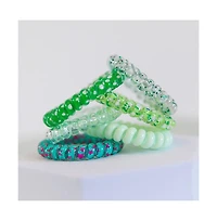 Headbands of Hope Hair Tie Set - Green Shades