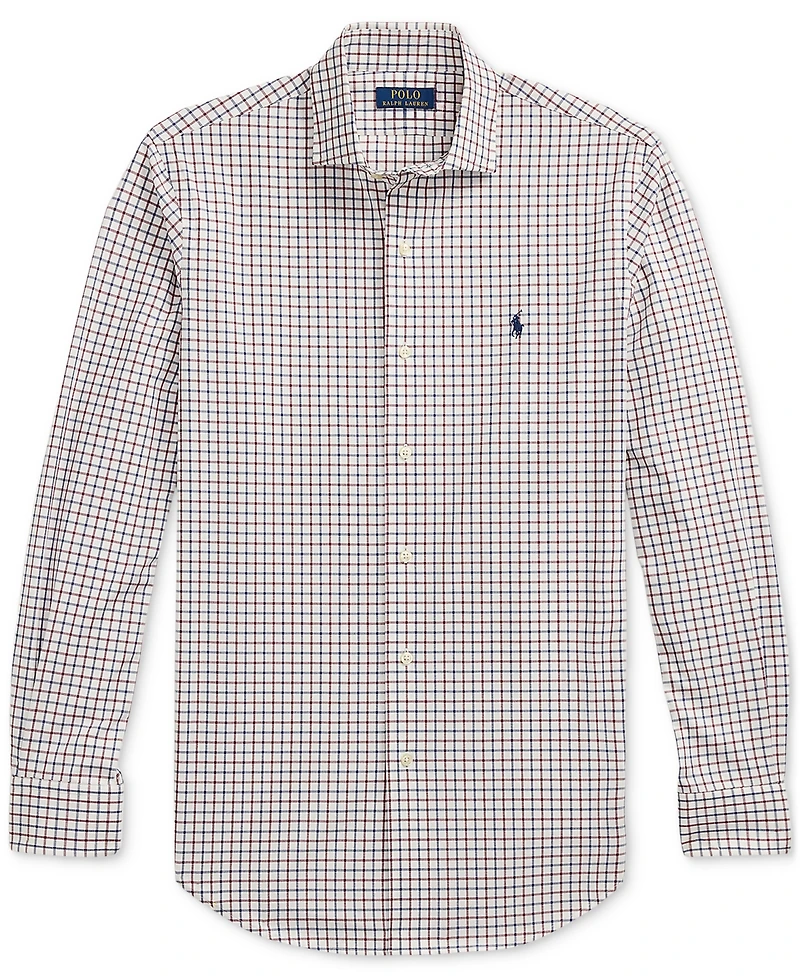 Polo Ralph Lauren Men's Classic-Fit Plaid Stretch Poplin Shirt