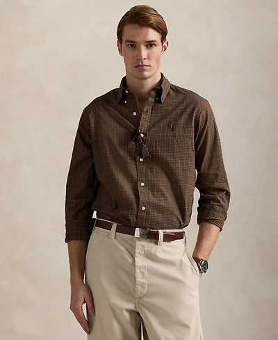 Polo Ralph Lauren Men's Classic-Fit Plaid Twill Shirt