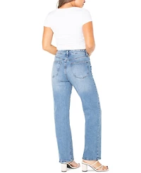 Celebrity Pink Juniors' Straight-Leg Jeans
