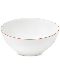 Arch Studio Opal Glass Rust Rim Cereal Bowl, Set of 4, Exclusively at Macy's