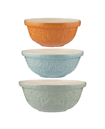 Mason Cash Home to Roost Mixing Bowls, Set of 3