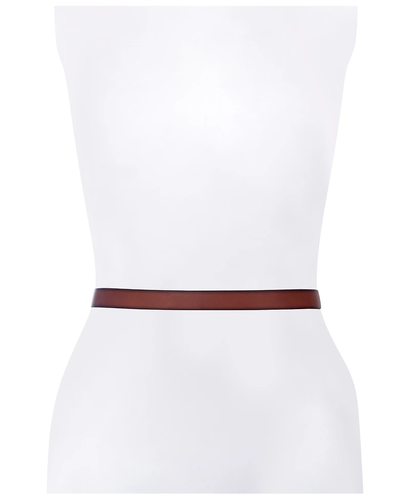 Micheal Kors Women's Padlock Burnished Belt