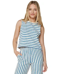 Roxy Juniors' Java Stripe Cotton Tank Top
