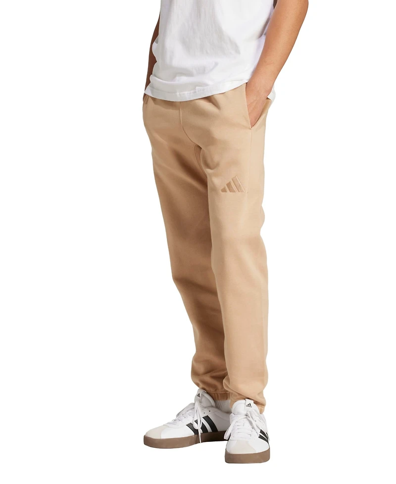 adidas Men's All Season Fleece Tapered Pants