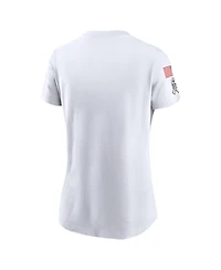 Nike Women's White Dallas Cowboys 2024 Salute to Service Legend Performance T-Shirt