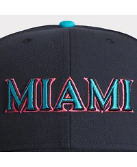 Nike Men's Black Miami Marlins 2025 City Connect Performance Fitted Hat