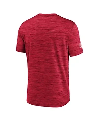 Nike Men's Red Kansas City Chiefs Sideline Velocity Performance T-Shirt