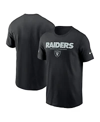 Nike Men's Black Las Vegas Raiders Sideline Performance T-Shirt
