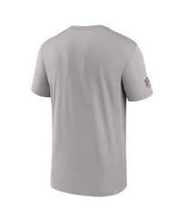 Nike Men's Gray Miami Dolphins Sideline Legend Performance T-Shirt