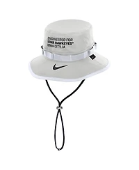 Nike Men's Gray Iowa Hawkeyes 2025 Sideline Apex Boonie Bucket Hat