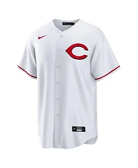 Nike Men's Elly De La Cruz White Cincinnati Reds Alternate 2 Replica 2.0 Player Jersey