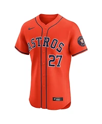 Nike Men's Jose Altuve Orange Houston Astros Alternate Elite Player Jersey