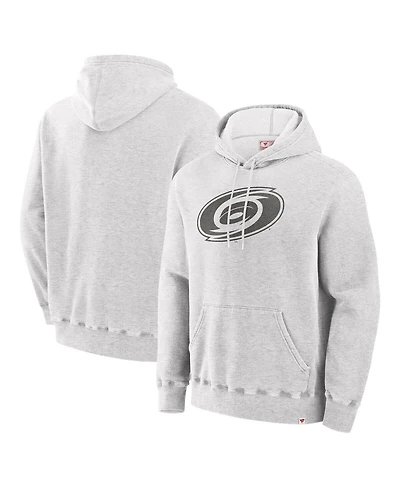 Fanatics Men's Cream Carolina Hurricanes Made Canada Pullover Hoodie