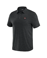 J. Palmer Men's Black San Francisco 49ers Four Down Polo Shirt
