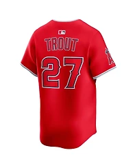 Nike Men's Mike Trout Red Los Angeles Angels Alternate Limited Player Jersey