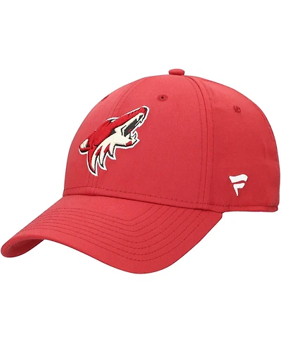 Fanatics Men's Garnet Arizona Coyotes Core Alpha Adjustable Hat