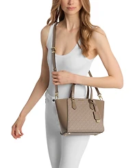 Michael Kors Taryn Convertible Top Zip Tote Crossbody Bag