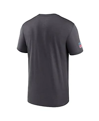 Nike Men's Charcoal Los Angeles Chargers Sideline Legend Performance T-Shirt