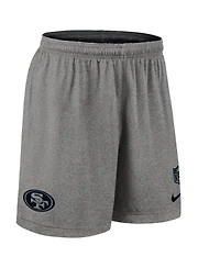Nike Men's Black San Francisco 49ers Sideline Reversible Performance Shorts