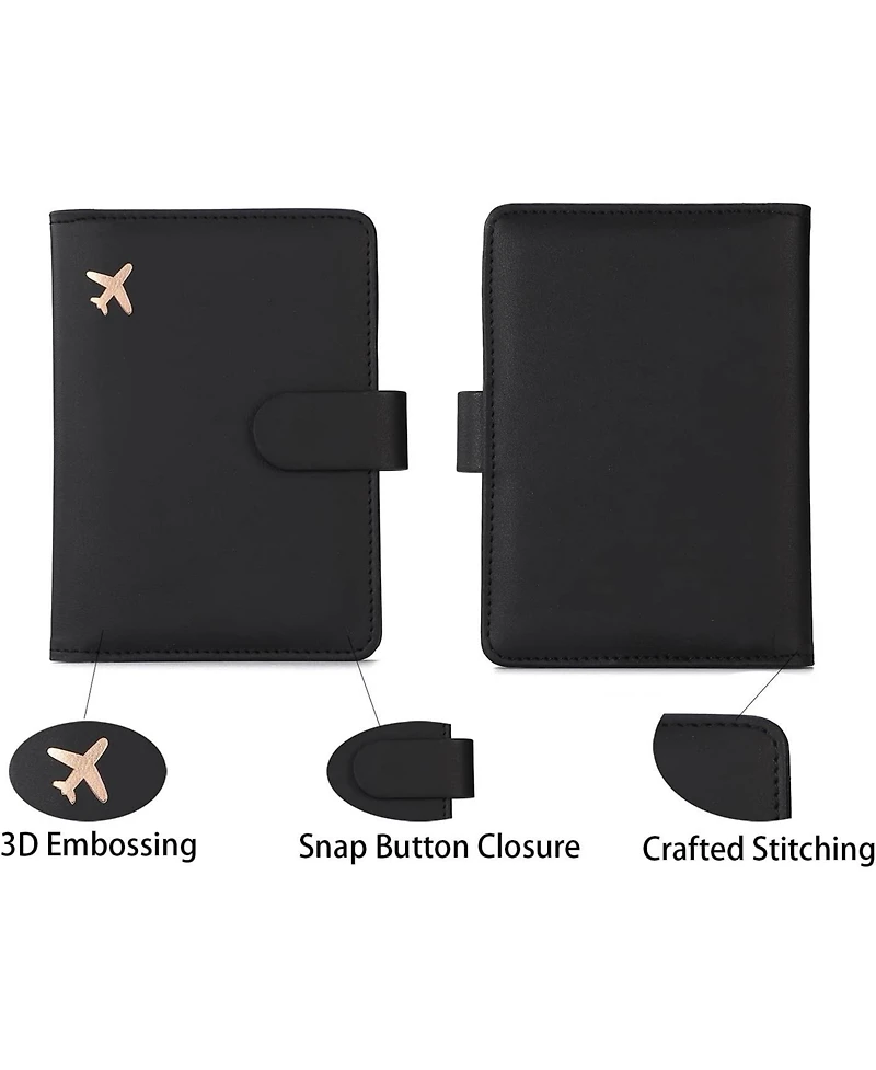 3p Experts Passport Storage Wallet with 6 Slots