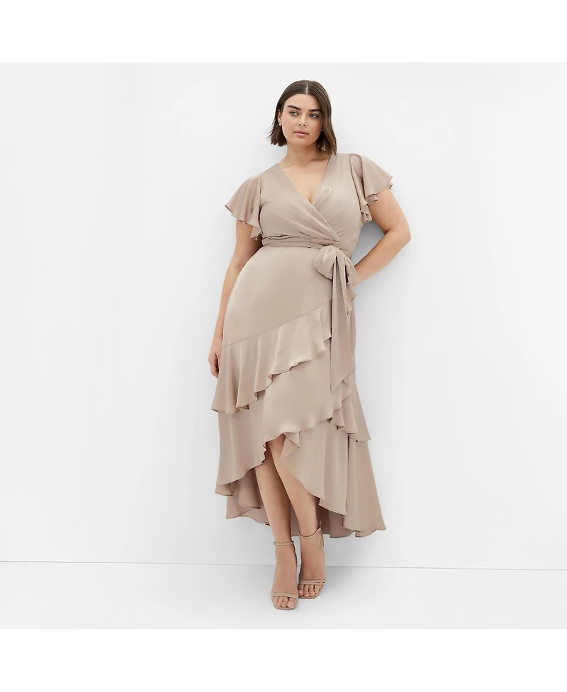 City Chic Plus Size Flirty Jen Maxi Dress