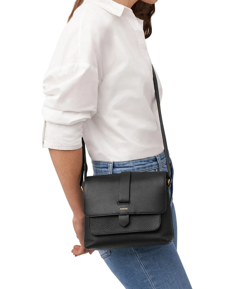 Fossil Kinley Small Leather Crossbody Bag