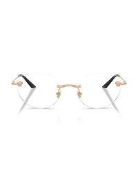 Versace Women's Round Eyeglasses, VE1305