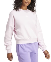 adidas Women's Essentials Crewneck Small-Logo Sweatshirt