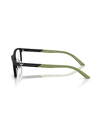 Emporio Armani Kids Men's Rectangle Eyeglasses, EK3009