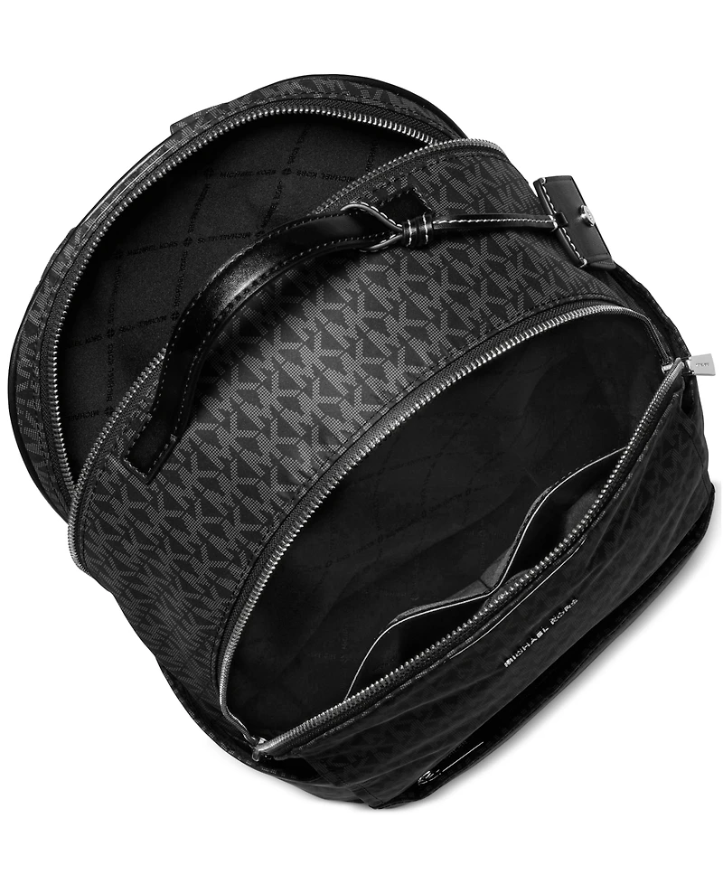 Michael Kors Sable Large Printed Signature Logo Backpack