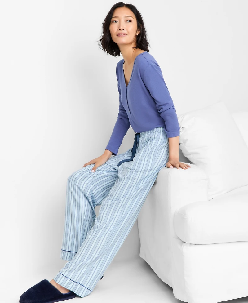 State of Day Women's Flannel Pajama Pants, Xs-3X, Macy's Exclusive