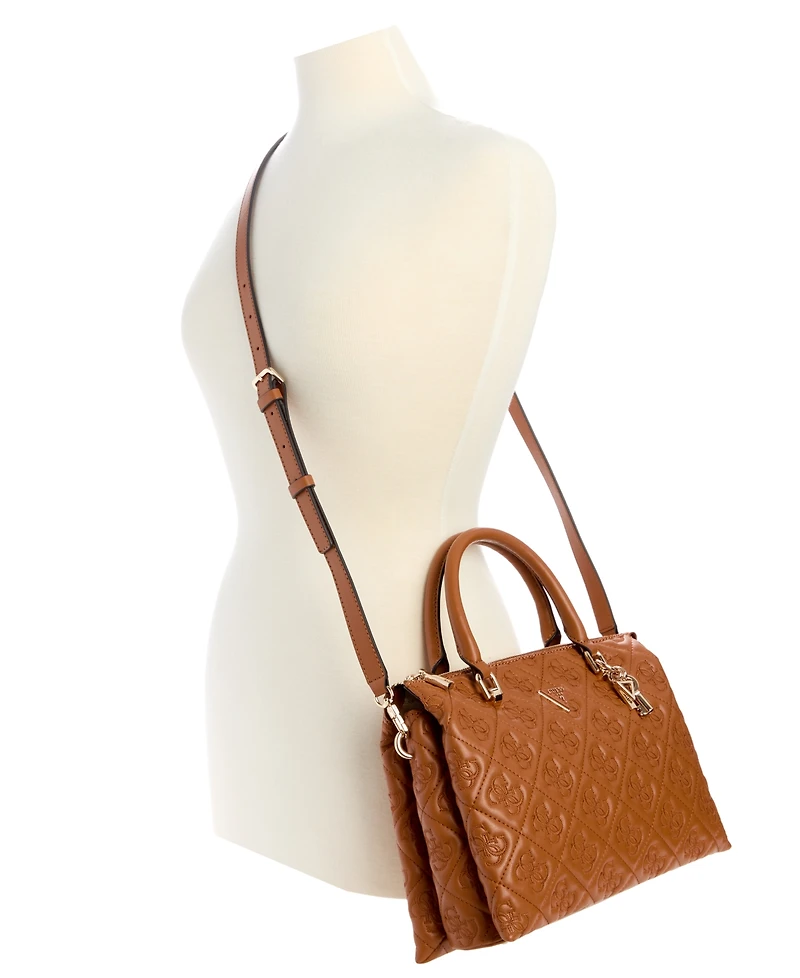 Guess Adelasia Multi Compartment Small Satchel