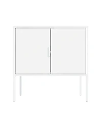 Manhattan Comfort Ava 23.6" Modern 2-Shelf Accent Cabinet