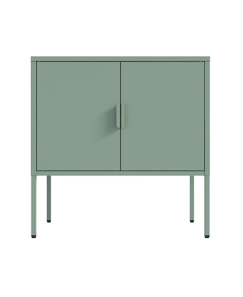 Manhattan Comfort Ava 23.6" Modern 2-Shelf Accent Cabinet