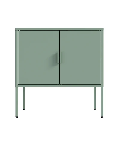Manhattan Comfort Ava 23.6" Modern 2-Shelf Accent Cabinet