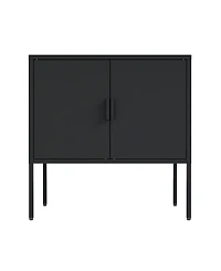 Manhattan Comfort Ava 23.6" Modern 2-Shelf Accent Cabinet