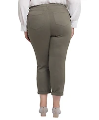 Nydj Plus Margot Girlfriend Pull On Jeans