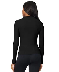 Melissa Paige Women's Mock-Neck Rib-Knit Sweater