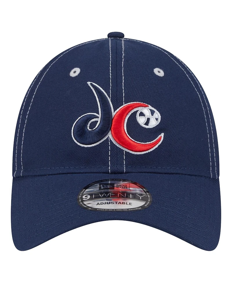 New Era Men's and Women's Navy Washington Mystics Core Alt Logo 9TWENTY Adjustable Hat