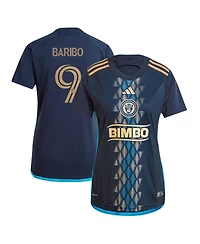 Adidas Women's Tai Baribo Navy Philadelphia Union 2024 the Xv Kit Replica Player Jersey