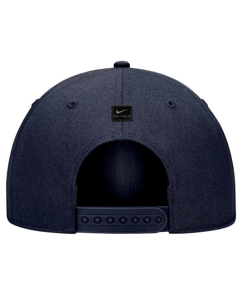 Nike Men's Navy Virginia Cavaliers 2024 Sideline Rise Performance Adjustable Hat