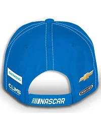 Checkered Flag Sports Men's and Women's Blue/White Kyle Larson HendrickCars.com Uniform Adjustable Hat