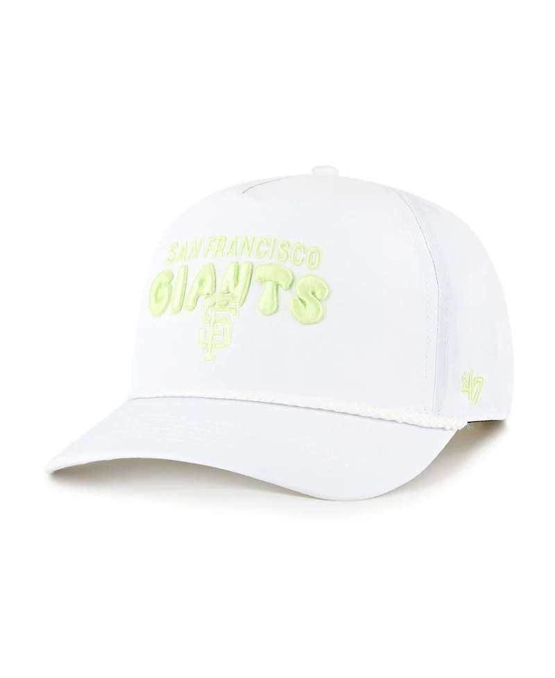 '47 Brand Women's White San Francisco Giants Bright Side Adjustable Hitch Hat
