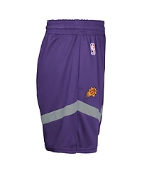Nike Big Boys and Girls Purple Phoenix Suns Practice Mesh Shorts